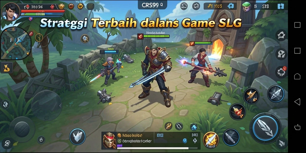 Tampilan menarik dari gameplay CRS99 yang memukau.