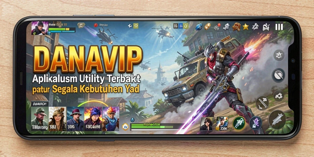 Tampilan intuitif dari aplikasi Utility DANAVIP.