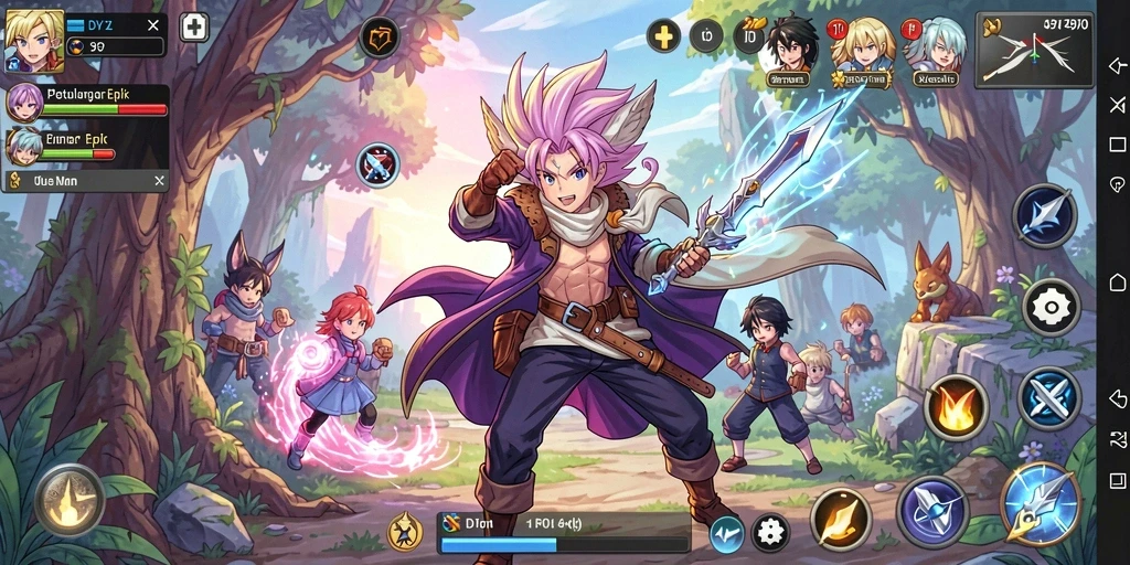 Tampilan gameplay DY01 yang menarik dan interaktif.