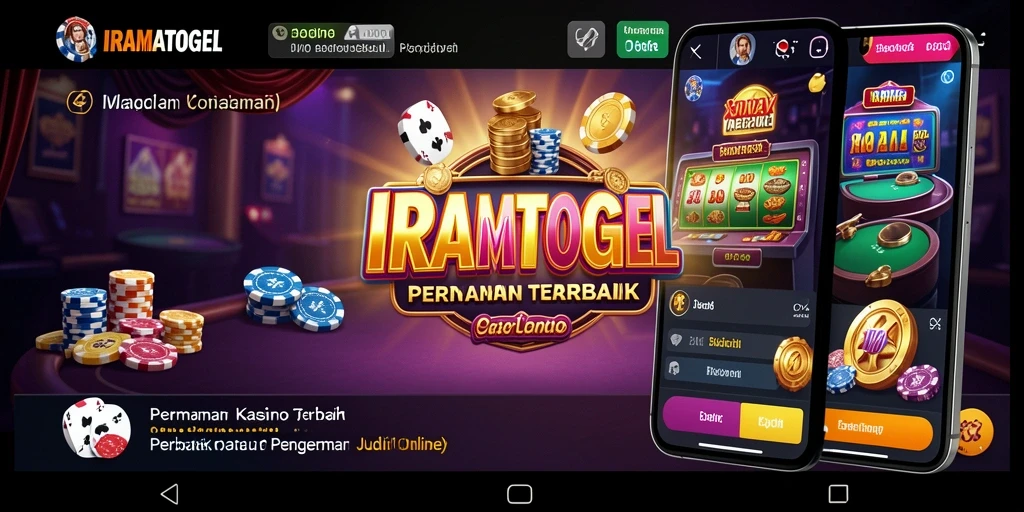 Tampilan gameplay menarik dari IRAMATOGEL dengan suasana Kasino.