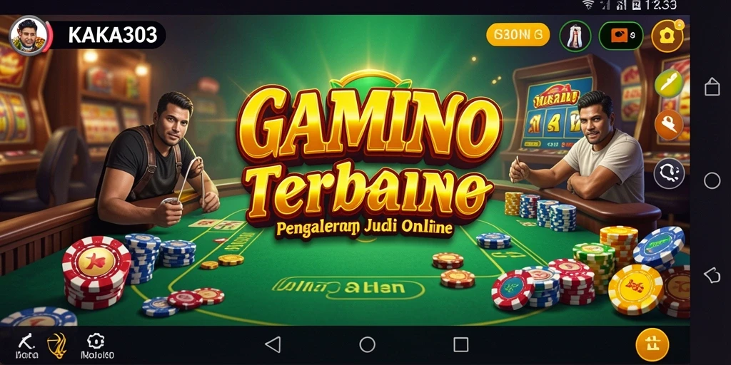 Screenshot gameplay KAKA303 menampilkan suasana kasino yang seru dan interaktif.