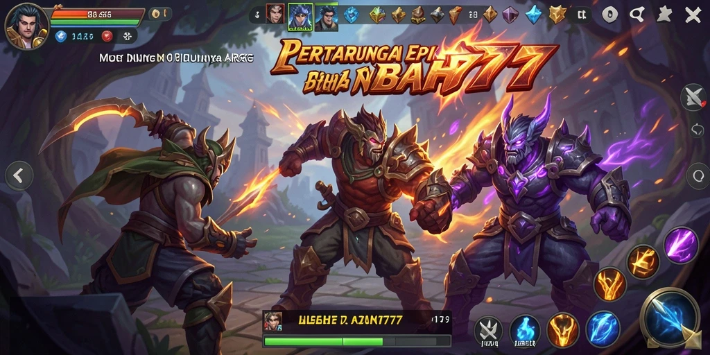 Gameplay seru dalam dunia ARPG yang menakjubkan.