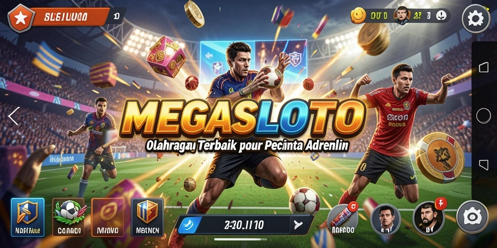 Tampilan mendebarkan dari gameplay MEGASLOTO yang penuh aksi.