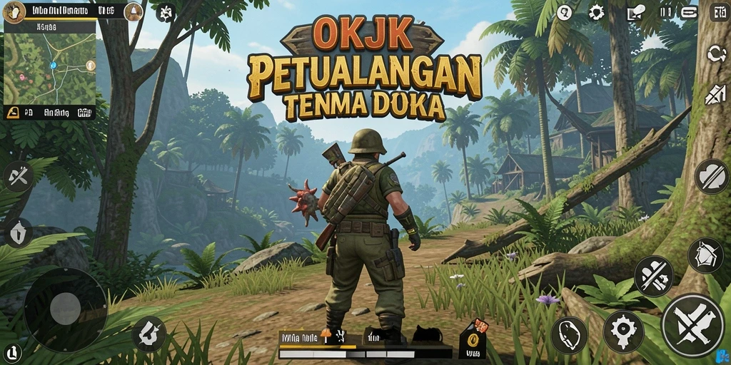 Gameplay OKJK yang menakjubkan dalam dunia terbuka.